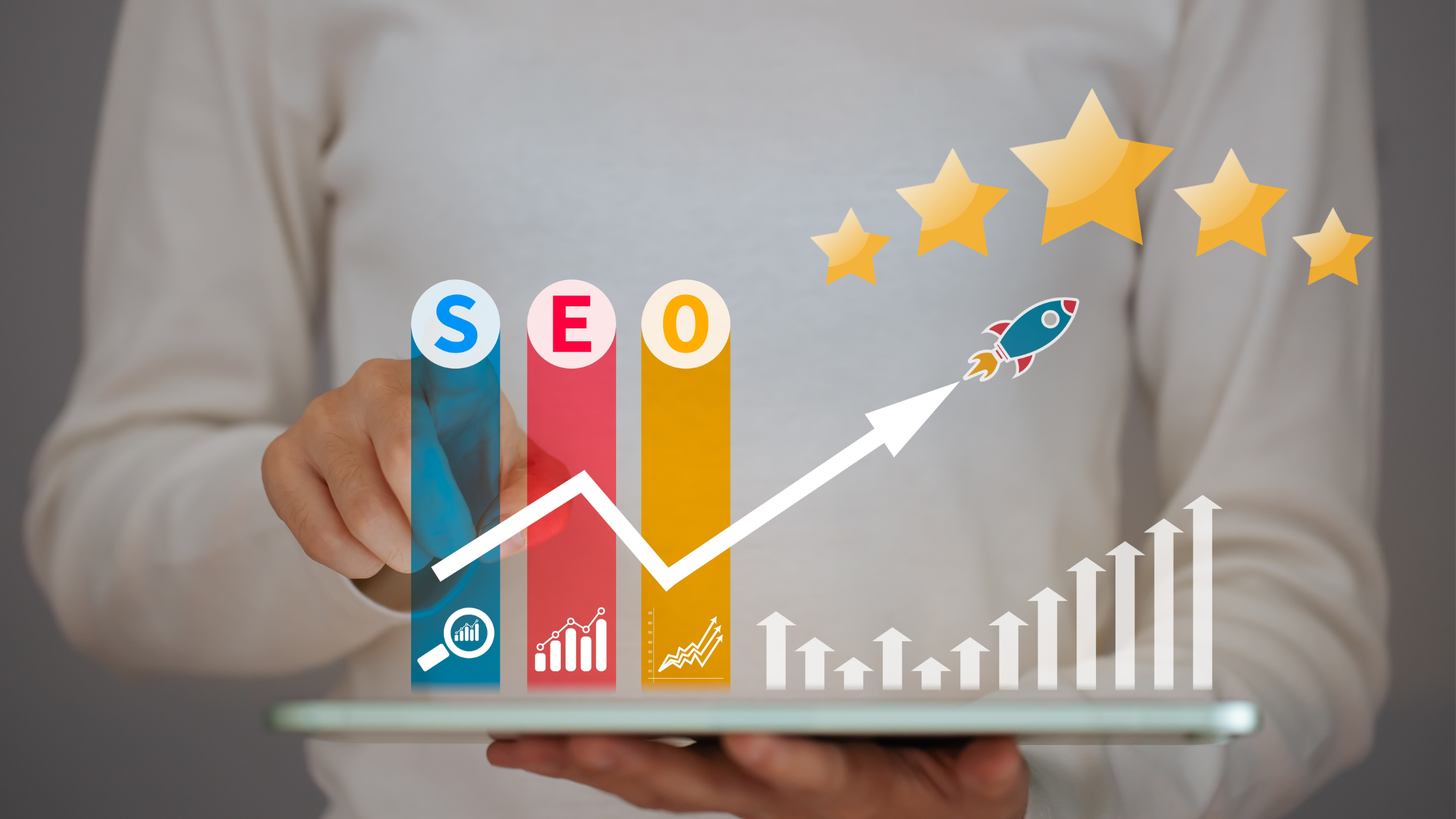 infographic of SEO being increased by reviews